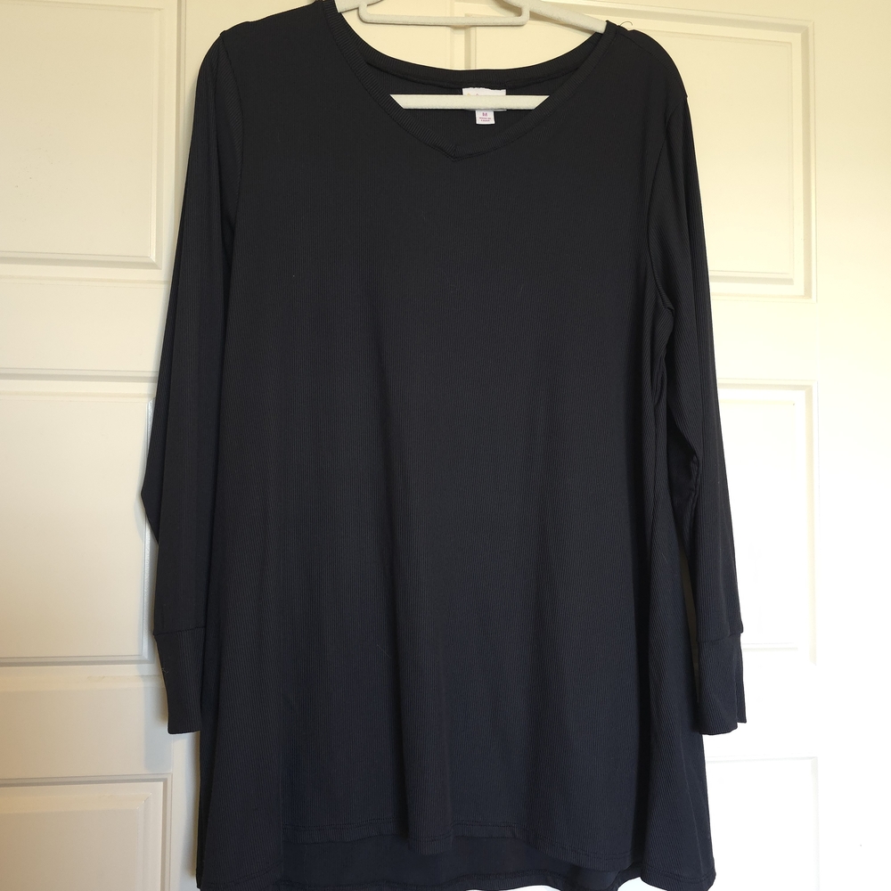 Black Long Sleeve Top